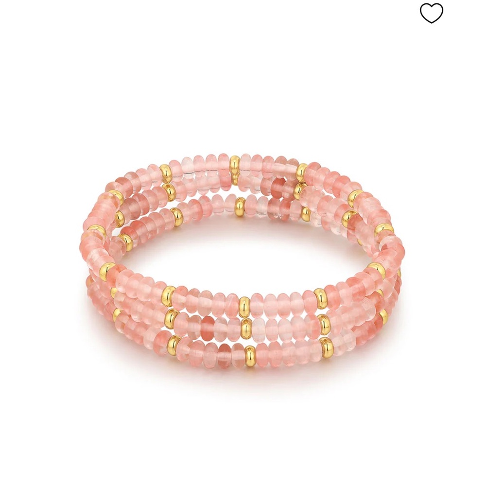 LUV AJ THE COQUILLE BEADED BRACELET SET